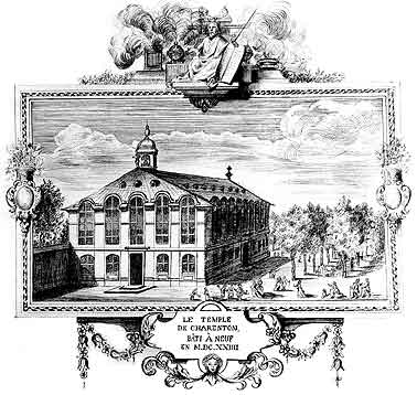 extrieur du temple de Charenton