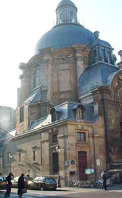 temple du Marais  Paris vu de ct