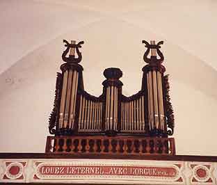 orgue du temple de Bdarieux