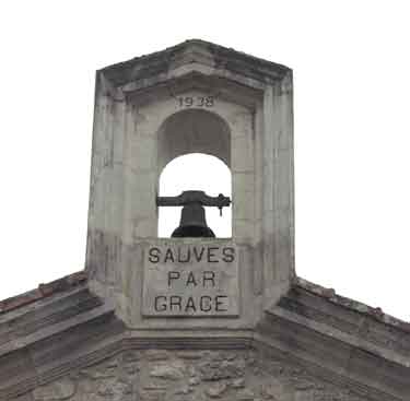 clocher du temple de st Fortunat