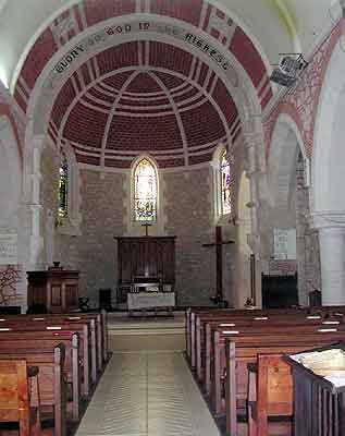 intrieur du temple d'Arcachon