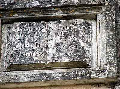 bible sur l'ancien temple de Beaussais