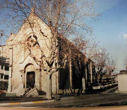 vue extrieure du temple ERF de Bziers