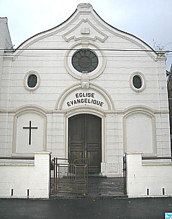 le temple vanglique baptiste de Denain.
