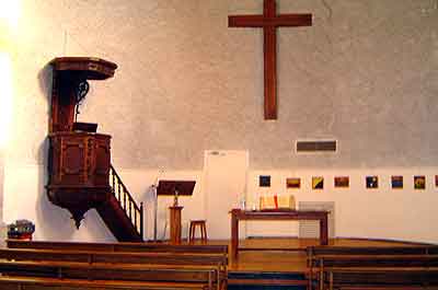 intrieur du temple de Die