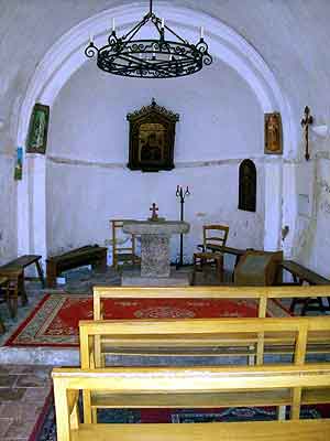intrieur de la chapelle St Honorat  Lorgues