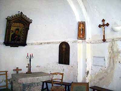 dtail du choeur de la chapelle St Honorat  Lorgues