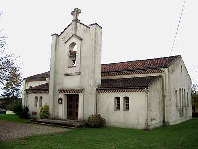 faade du temple de Eauze