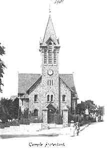 le temple du Raincy en 1901