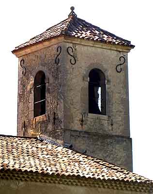 clocher du temple de Lourmarin