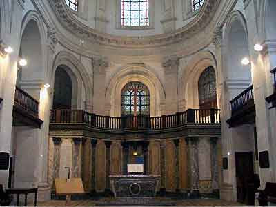 choeur du temple de Nancy