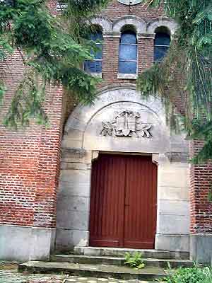 porte du temple de Nauroy