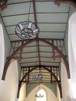 plafond du temple de Niort