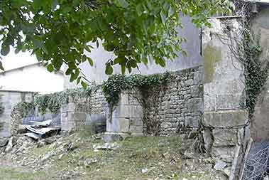 ruines du temple de Prailles