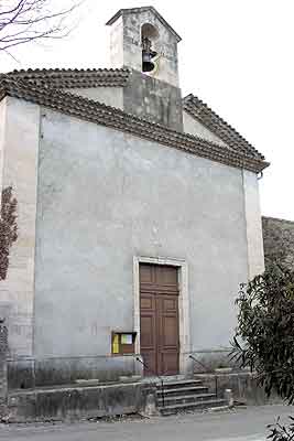 faade du temple de Salavas