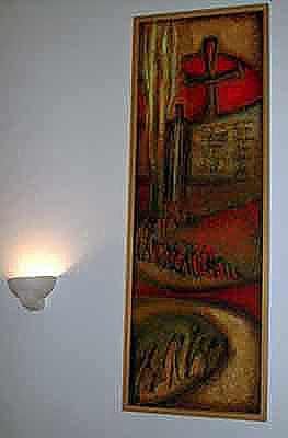 vitrail du temple de Saint Tropez