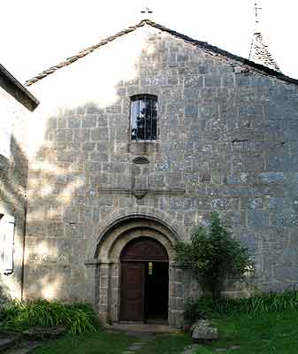 faade de l'glise Saint Voy