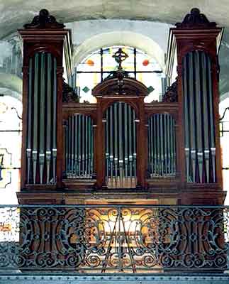 orgue du temple de Valence St-Ruf